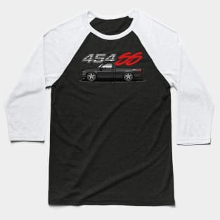 Chevy 454 SS Pickup Truck (Black Beauty) Baseball T-Shirt